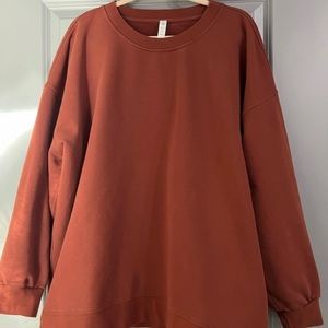 Lululemon Oversized Crewneck Terracota